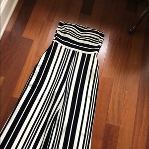 Striped jumpsuit